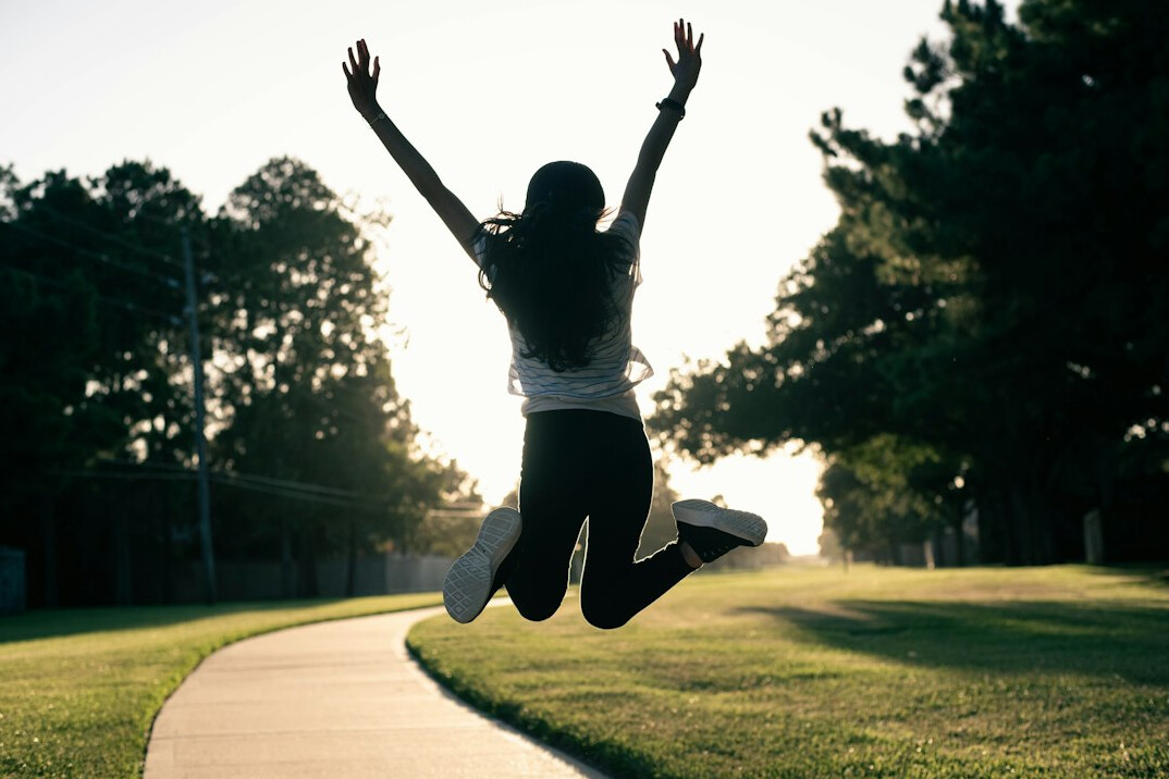 person transforming life through courses